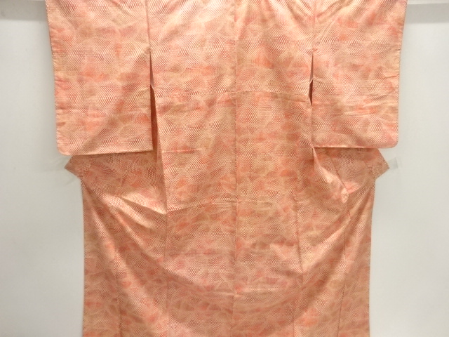 JAPANESE KIMONO / JODAI TSUMUGI / GEOMETRIC